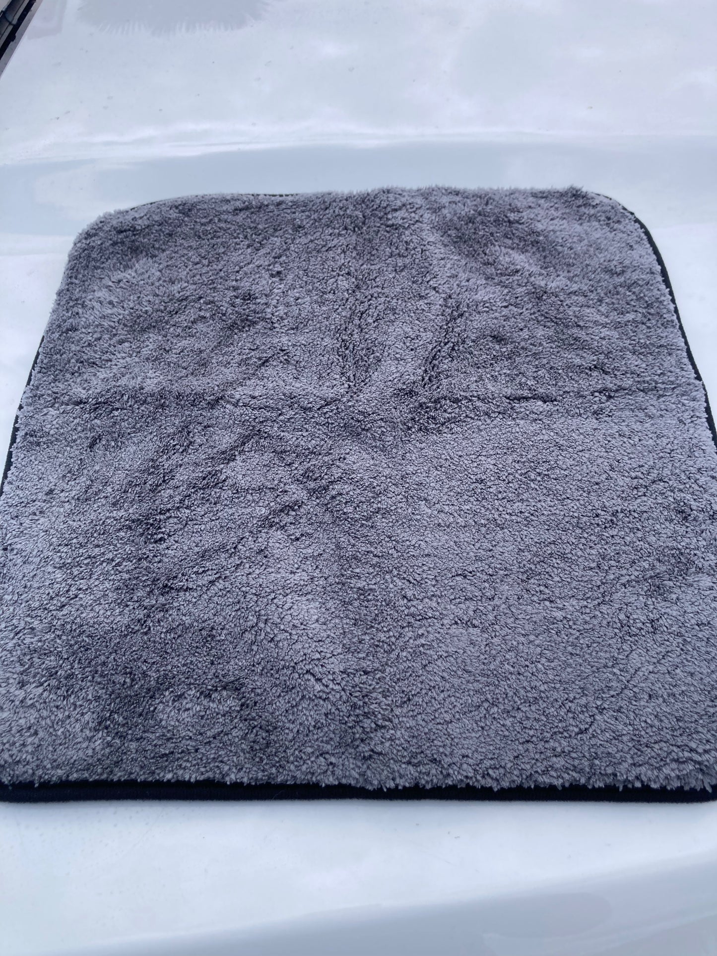 Grey Premium Drying Towel 40cm x 40cm