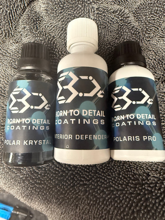 B2D Trio (Polar Krystal, Polaris Pro & Interior Defender